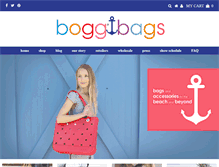 Tablet Screenshot of boggbag.com